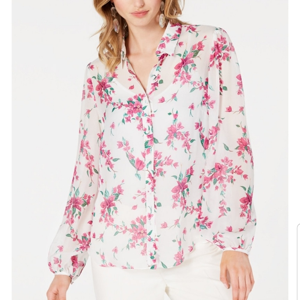 Rachel Zoe Sophia Floral-Print Blouse